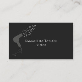 Hairdresser Hair Stylist Drink Visitekaartje