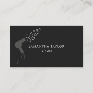 Hairdresser Hair Stylist Drink Visitekaartje