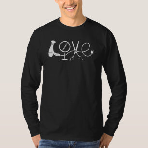 Hairdresser Hairdressing Beauticians Hairstyling H T-shirt