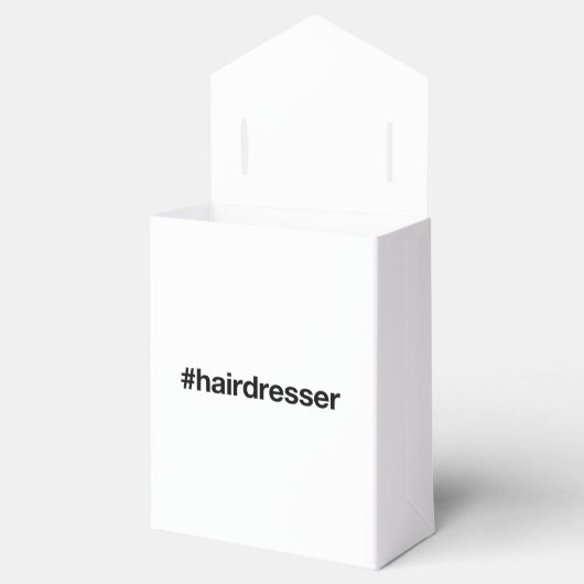 HAIRDRESSER Hashtag Bedankdoosjes (Geopend)