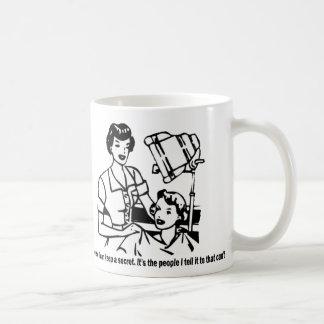 Hairdresser Humor - Natuurlijk kan ik een geheim b Koffiemok