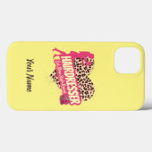 Hairdresser Leopard Hair Hustler Haarstylist Case-Mate iPhone Case (Achterkant (horizontaal))