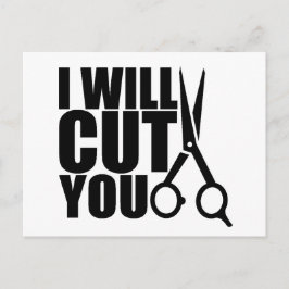 Hairdresser of Hair Stylist - Briefkaarten voor ma