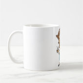 Hairdresser op het werk koffiemok (Links)