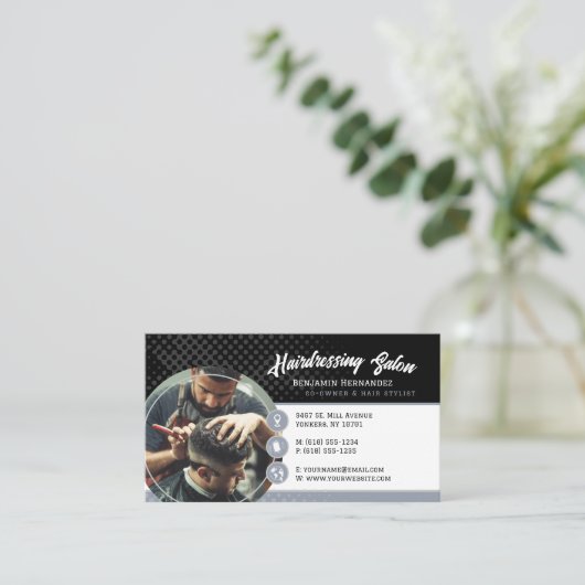 Hairdresser Salon | Perfect Visitekaartje (Staand voorkant)