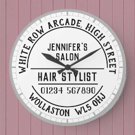 Hairdresser Salon Wall Clock Grote Klok