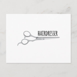 Hairdresser Scissors Briefkaart