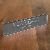 Hairdresser Script Professional Naambordje (Zijkant)