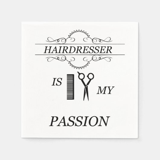 Hairdresser Servetten (Voorkant)