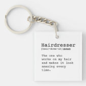 Hairdresser Sleutelhanger (voorkant)