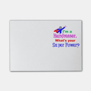 Hairdresser Super Power Post-it® Notes