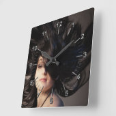 Hairdresser Vierkante Klok (Hoek)