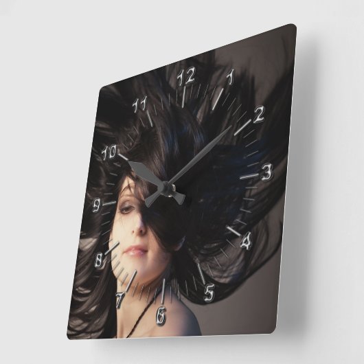 Hairdresser Vierkante Klok (Hoek)