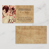 HAIRDRESSER VISITEKAARTJE (Voorkant / Achterkant)