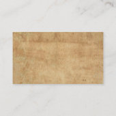 HAIRDRESSER VISITEKAARTJE (Achterkant)