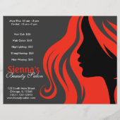 Hairdresser (vuursteen) flyer (Voorkant)