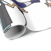 Hairdresser With Scissors Cadeaupapier (Rol Hoek)