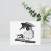 HairdresserItems060910Schaduwen Briefkaart (Staand voorkant)