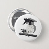 HairdresserItems060910Schaduwen Ronde Button 5,7 Cm (Voorkant /achterkant)