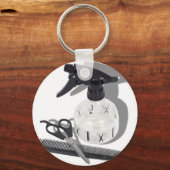 HairdresserItems060910Schaduwen Sleutelhanger (Voorkant)