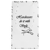 Hairdressers doen het met stijl klein cadeauzakje (Voorkant)