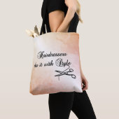 Hairdressers doen het met stijl tote bag (Dichtbij)