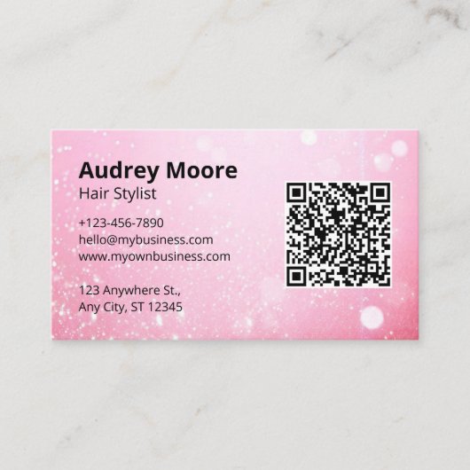 Hairdressers Visitekaartje (Voorkant)