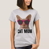 HAIRLESS CAT SPHYNX MOM LADIS T-Shirts (Voorkant)