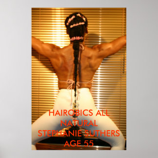 HAIROBICS ALLE NATURALEN POSTER