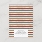 Hairpin-beeldscherm | ABSTRACT | Modern Visitekaartje (Achterkant)