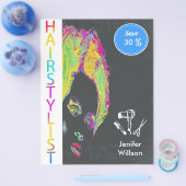 Hairstylist Discount Offer Flyer (Enkel)