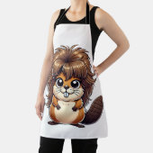 Hairy Beaver Koken met Wild Style Schort (Insitu)