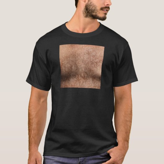 HAIRY CHEST MAN Tee Shirt (Voorkant)