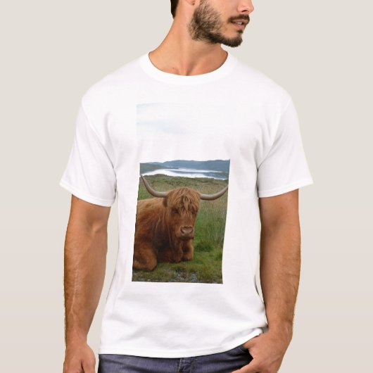 Hairy coo t-shirt (Voorkant)