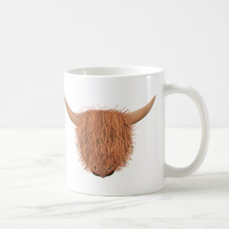 Hairy Highland Cow-Mok Koffiemok