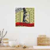 Hairy Houweenie! Wiener Dog "Carnival"-Poster Poster (Keuken)