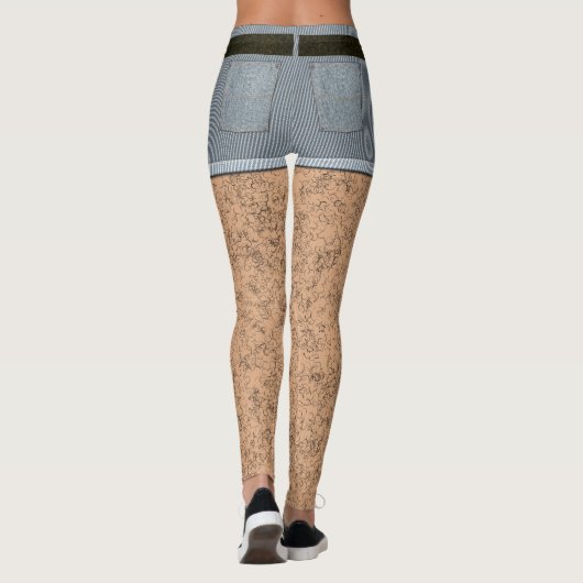 Hairy Legs Leggings (Achterkant)