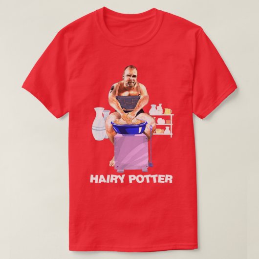 Hairy Potter 4 T-shirt (Design voorkant)