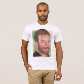 Hairyartiest shirt #4 - zelfportret (Voorkant volledig)