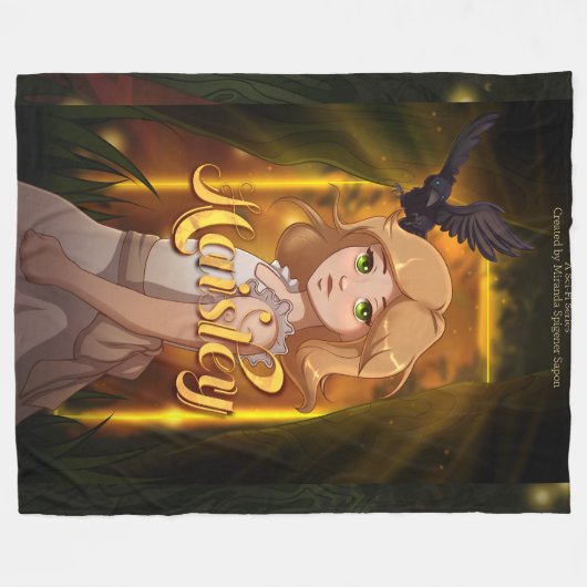 Haisley Geanimeerde serie deken (Voorkant (Horizontaal))