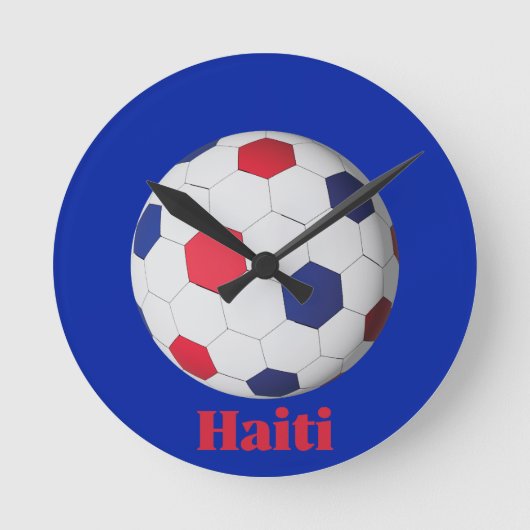 Haïtaans Voetbal Ronde Klok (Voorkant)