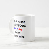 Haïtaanse moeder, geweldig koffiemok (Voorkant links)
