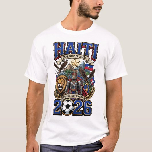 Haïti 2026 Fan T-Shirt (Voorkant)
