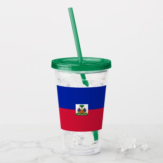 Haïti Acryl Drinkbeker (Voorkant ijs)