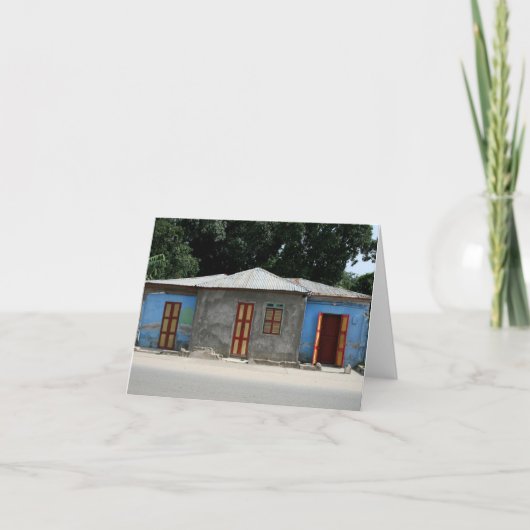 Haïti Blank-briefkaart Bedankkaart (Voorkant)