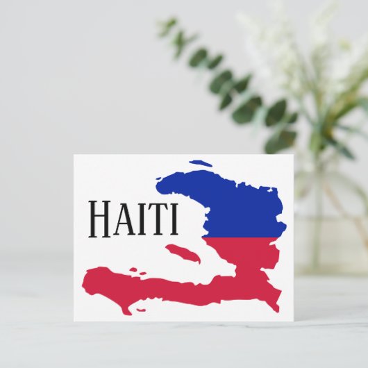 Haïti Briefkaart (Staand voorkant)