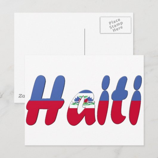 Haïti Briefkaart (Voorkant / Achterkant)