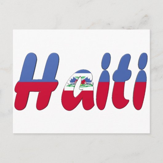Haïti Briefkaart (Voorkant)