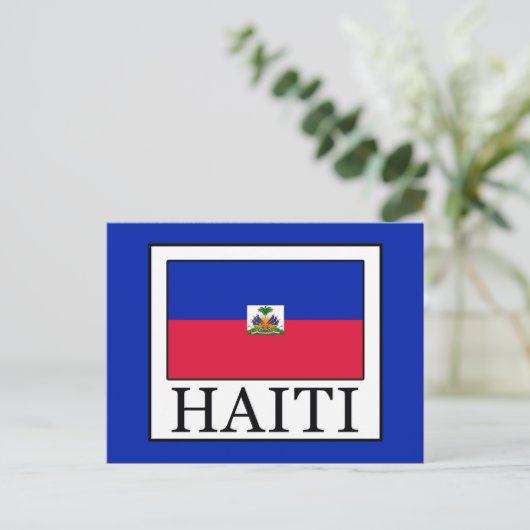Haïti Briefkaart (Staand voorkant)