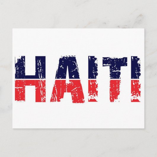 HAITI BRIEFKAART (Voorkant)